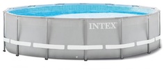 Каркасный бассейн Intex Prism Frame / 26720NP (427x107) + фильтр-насос, картриджный фильтр