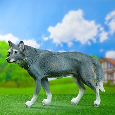 Садовая фигура Хорошие сувениры Волк 21х58х41см