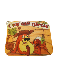 Коврик для бани и сауны Бацькина баня 40х50 см