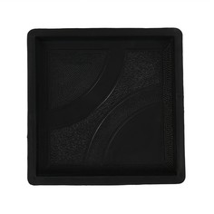 Форма для тротуарной плитки «Плита», 25x25x2,5 см, круг (20 шт) No Brand