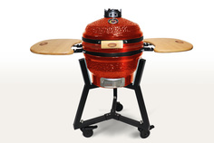 Тандыр Start grill Керамический гриль-барбекю 16 дюймов (красный) (39,8 см) SG16R