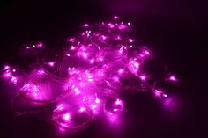 Новогодняя гирлянда Merry Christmas штора 200LED розовый 2м х 2м 15040