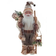 Фигурка новогодняя Дед Мороз, Remeco collection 761712, 30х18х58 см