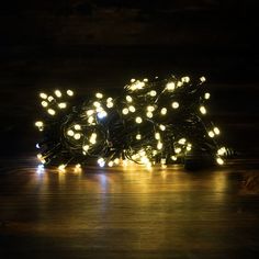 Световая гирлянда новогодняя LED 9358 30 м белый теплый