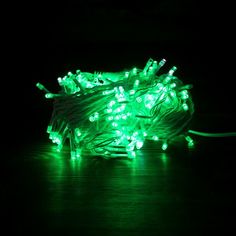 Световая гирлянда новогодняя LED 15265 50 м зеленый