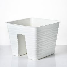 Ящик на перила балкона двусторонний "SAHARA Reiling" 4450 Form Plastic