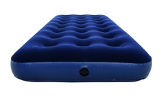 Надувной матрас bestway flocked air bed(single) темно-синий 185 х 76 х 22 см