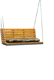 Подушка для садовой мебели Playwoods oksford haki 140х40х6 хаки