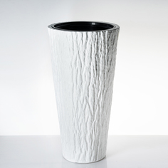 Кашпо с техническим горшком Form Plastic Kora FP4650011, 25 литров, белый