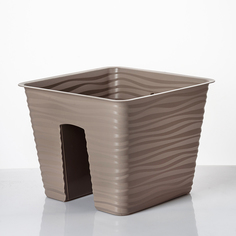 Ящик на перила двухсторонний Sahara Railing Form Plastic