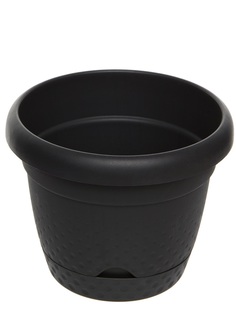 Горшок для цветов Navako Lupo 1.1L Anthracite, 1 шт.
