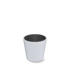 Кашпо для цветов со вставкой Prosperplast Milly PPDBMI400-S449 20 л., белый, 1 шт.