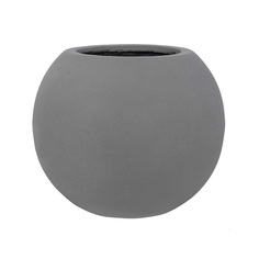 Кашпо Pottery Pots Beth d 31 h 25 см серый матовый