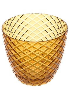 Горшок для цветов Navako Maze 1.6L янтарный, 1 шт.