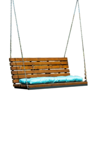 Подушка для садовой мебели Playwoods oksford blue 140х40см голубой