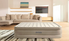 Надувная кровать, Intex 64428,152х203х46см, Ultra Plush Airbed, встроенный насос 220В