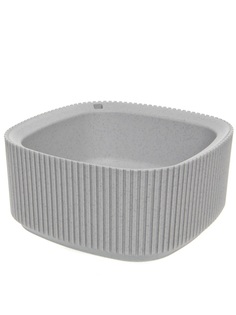 Горшок для цветов Navako Melo 1L Grey, 1 шт.