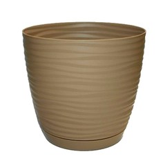 Цветочное кашпо Form Plastic FP3010002 1шт светло-коричневый