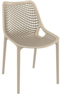 Стул пластиковый ReeHouse Air Бежевый