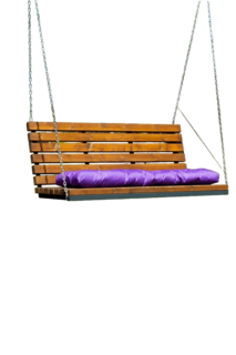 Подушка для садовой мебели Playwoods oksford fiola 140х40х6 фиолетовый