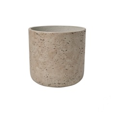 Кашпо Pottery Pots Charlie d 18 h 17,5 см бежевый