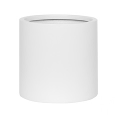 Кашпо Pottery Pots Puk d 25 h 25 см белый матовый