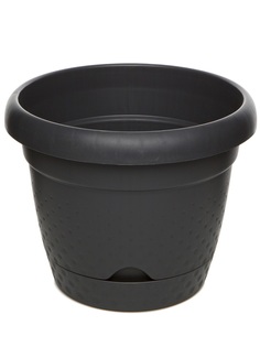 Горшок для цветов Navako Lupo 8.8L Anthracite, 1 шт.