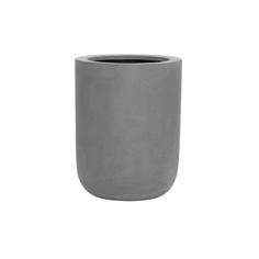 Кашпо Pottery Pots Dice d 34 h 44 см серый матовый