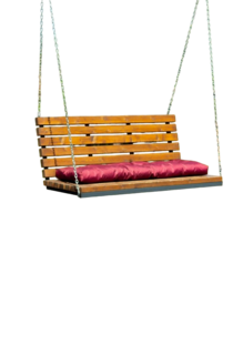 Подушка для садовой мебели Playwoods oksford bordo 140х40х6 бордо