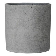 Цветочный горшок 1,82 л серый 1 шт. No Brand
