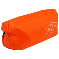 Надувной диван Ламзак 190Т, 180 х 70 х 45 см, цвет оранжевый Maclay