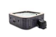 СПА-бассейн Intex 28450 175х71см Greystone Deluxe 795л, квадратный, аэромассаж