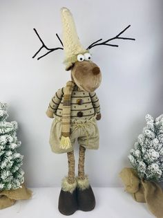 Фигурка новогодняя Merry Christmas 16856 1шт Олень