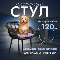 Садовое кресло, Кресло для дома, Стул из искусственного ротанга Трубки 1 шт, Венге Stuler