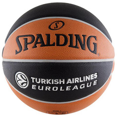 Баскетбольный мяч Spalding Euroleague Offical TF-1000 74-538Z №7 brown