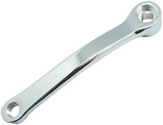 Шатун HDL-S140 (STELS) левый 165мм под ромб хромированный TBS