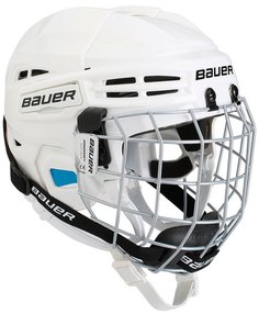 Шлем хоккейный+маска BAUER Prodigy Сombo YTH (белый) Бауэр