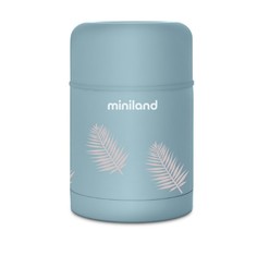 Детский термос для еды Terra Thermos 600 мл, бежевый/листья Miniland