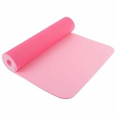 Коврик для йоги 183x61x0,8 см, цвет розовый No Brand