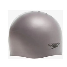 Шапочка для плавания Speedo 8-709849086-9086 силикон серый