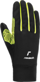 Перчатки Горнолыжные Reusch Arien Stormbloxx Touch-Tec Black/Safety Yellow Дюйм:9,5