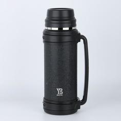 Термос "Девис" 2 л, сохраняет тепло 20 ч 13.5 х 34 см, чёрный No Brand