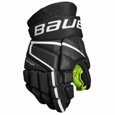 Перчатки хоккейные BAUER Vapor 3X S22 Jr р.11 (черно-белый) 1059964 Бауэр