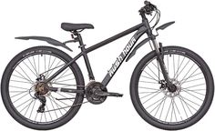 Велосипед горный 27,5" 21ск RUSH HOUR XS 725 DISC AL черный рама 16" для роста 150-165