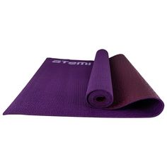 Коврик для йоги и фитнеса Atemi AYM01DB двусторонний, фиолетовый