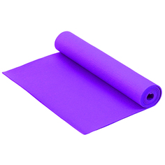 Коврик для фитнеса и йоги Larsen PVC повышенной плотности Фиолетовый
