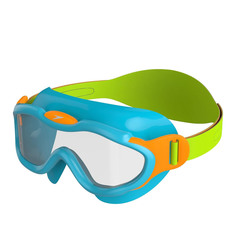 Очки Для Плавания Speedo Biofuse Mask Голубой/Зеленый