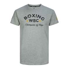 Футболка Boxing Tee WBC Champion Of Hope серая (размер M) Adidas
