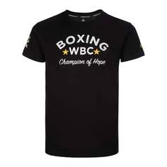 Футболка Boxing Tee WBC Champion Of Hope черная (размер L) Adidas