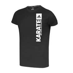 Футболка Community 21 T-Shirt Vertical Karate черно-белая (размер L) Adidas